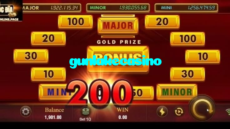 gunlakecasino casino presented on mobile device in Pakistan with slots and live games
